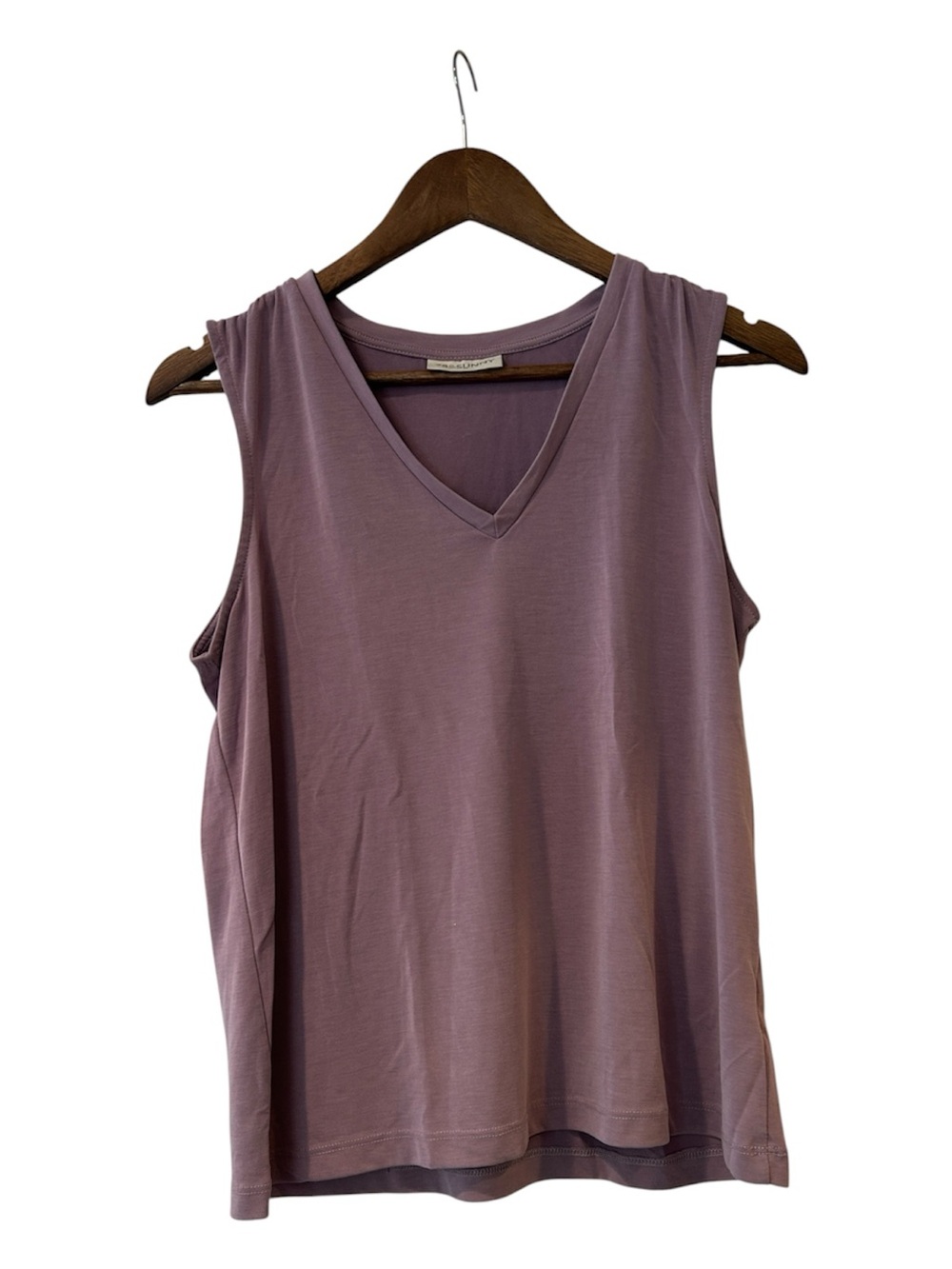 78 & Sunny V-Neck Sleeveless Top in Purple